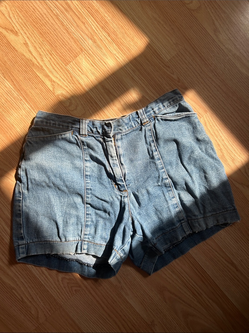 Vintage Denim Women’s Shorts - Light Blue
